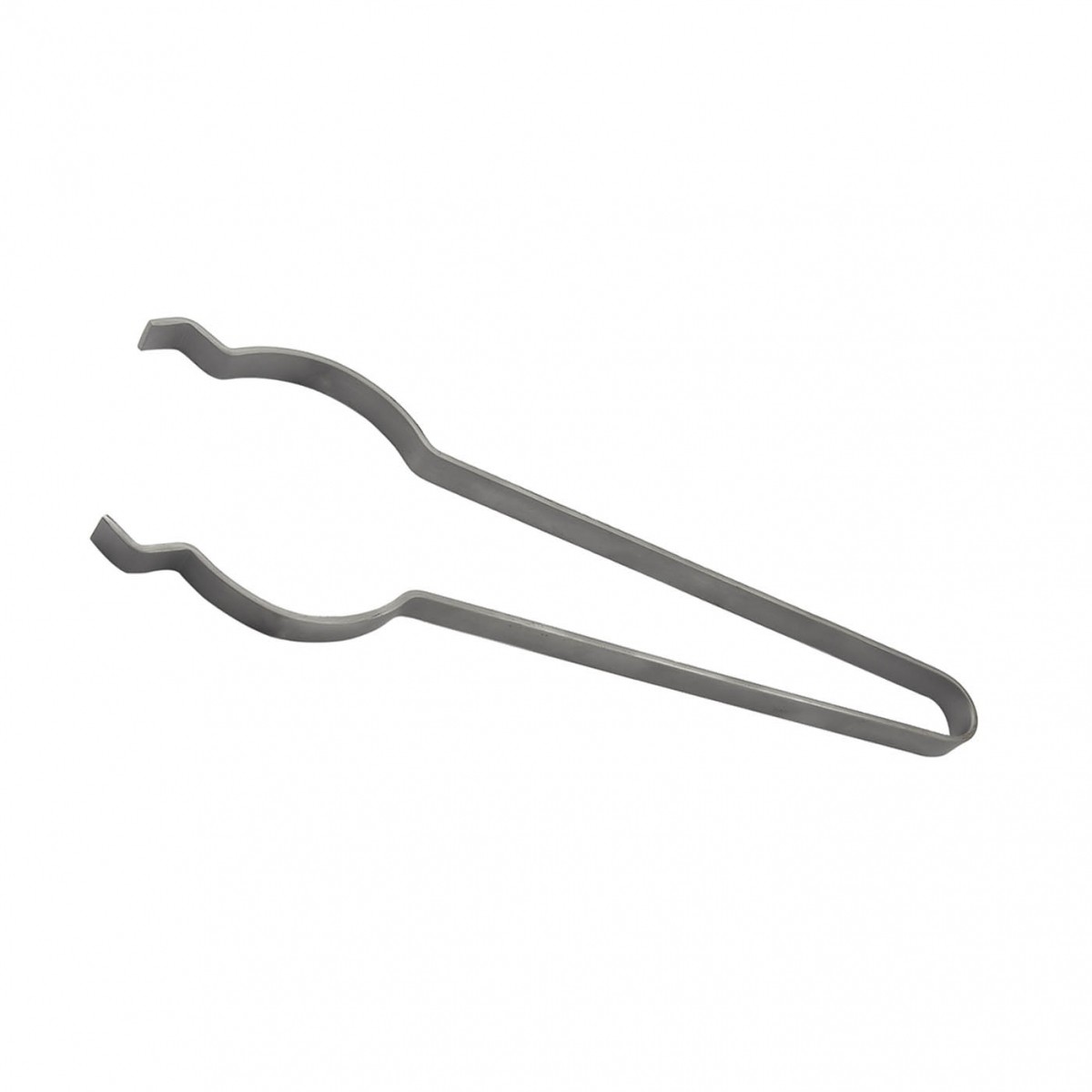 Bent Spring Steel Flask Tongs