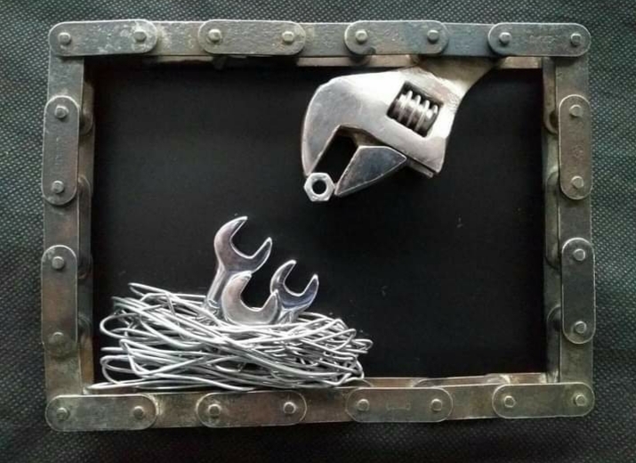 iron Decorations pieces